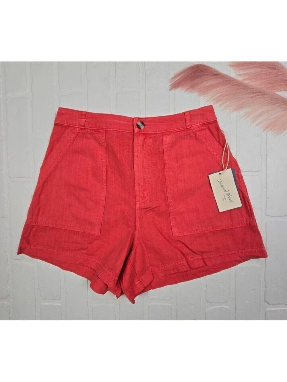 Universal Thread Red Utility Shorts  Size 17